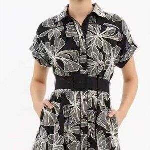 Zimmerman Tucked Shirt‑Dress